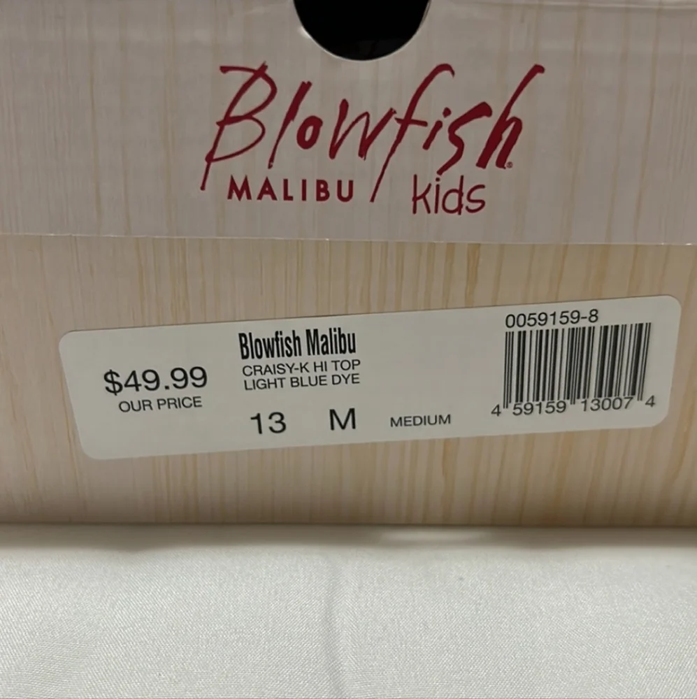 Blowfish Girls Hi-top Sneakers - Picture 9 of 9